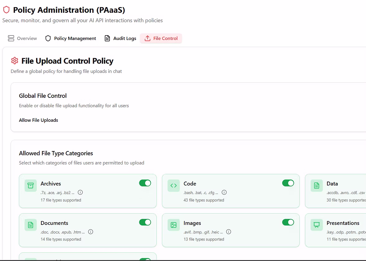 AIポリシーガバナンス管理 (参考)